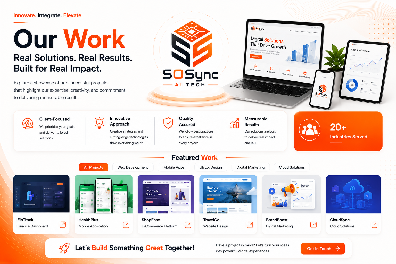 Real projects built for